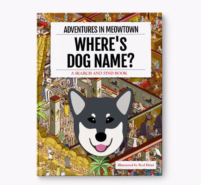 Personalised Canadian Eskimo Dog Book: Where's Canadian Eskimo Dog? Volume 2
